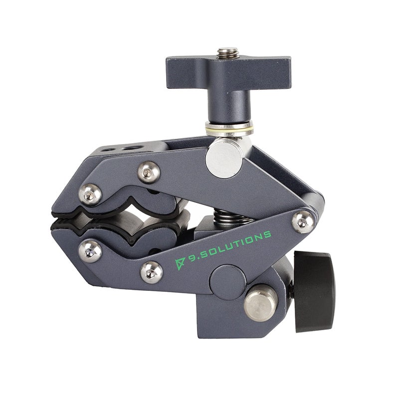 9.Solutions Savior Clamp With Socket, Articulated Jaws, Hexagonal Socket for 5/8" Pins, Max Load: 66lbs, 9.XS1005B, fit firmly onto any oddly shaped object - Image 2